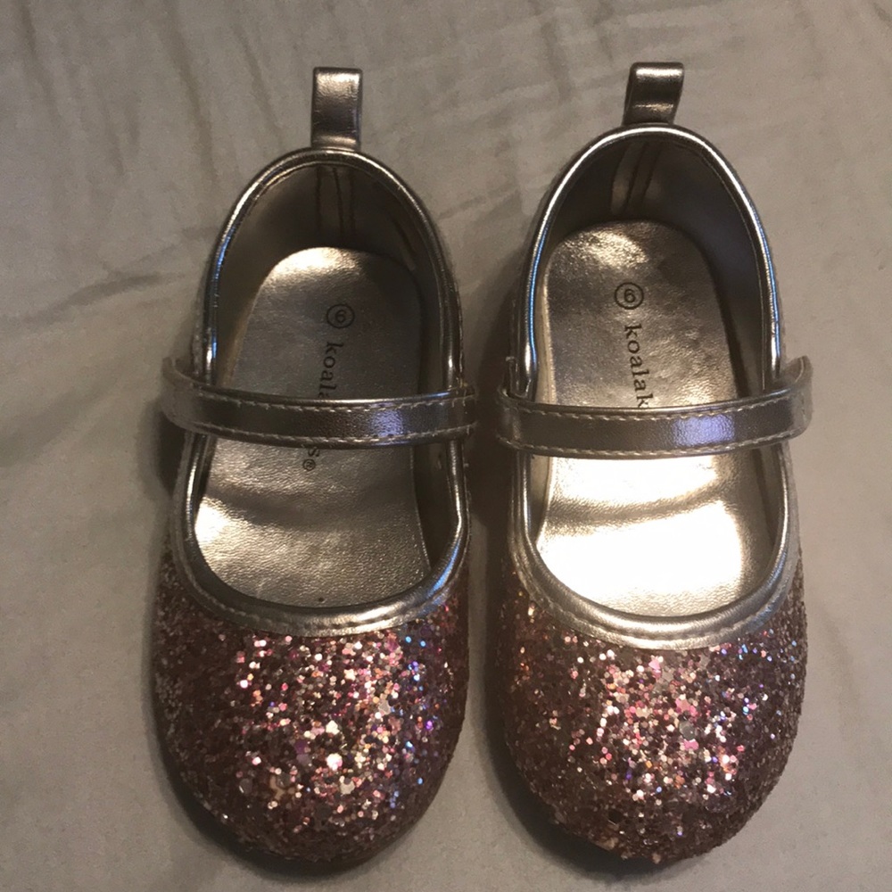 Glitter shoes toddler size 6